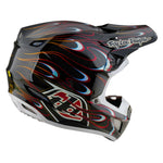 Casco Troy Lee Designs SE5 Carbono MIPS Torched Negro/Rojo Motocross Enduro Superior