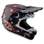 Casco Troy Lee Designs SE5 Carbono MIPS Torched Negro/Rojo Motocross Enduro Superior