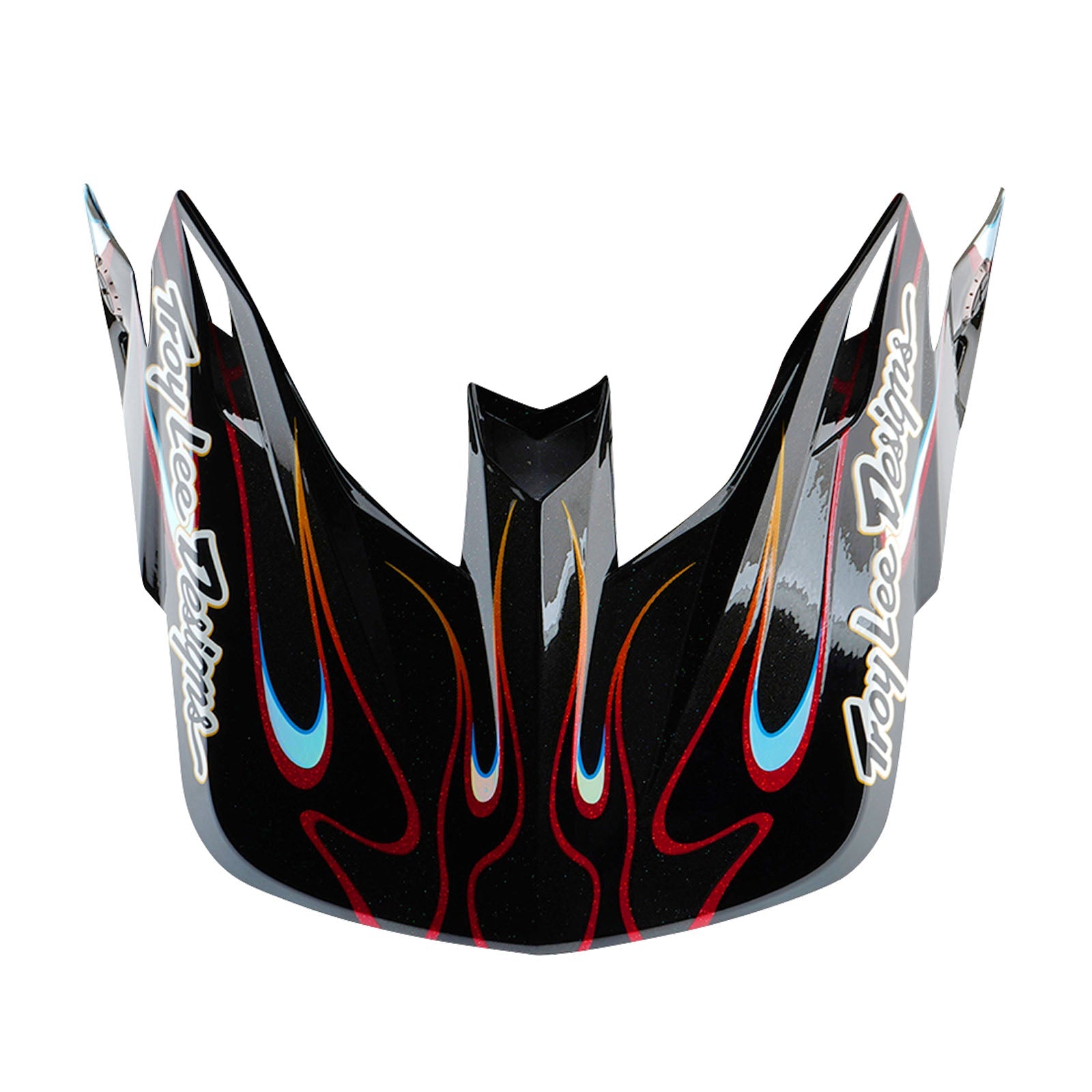 Casco Troy Lee Designs SE5 Carbono MIPS Torched Negro/Rojo Motocross Enduro Superior