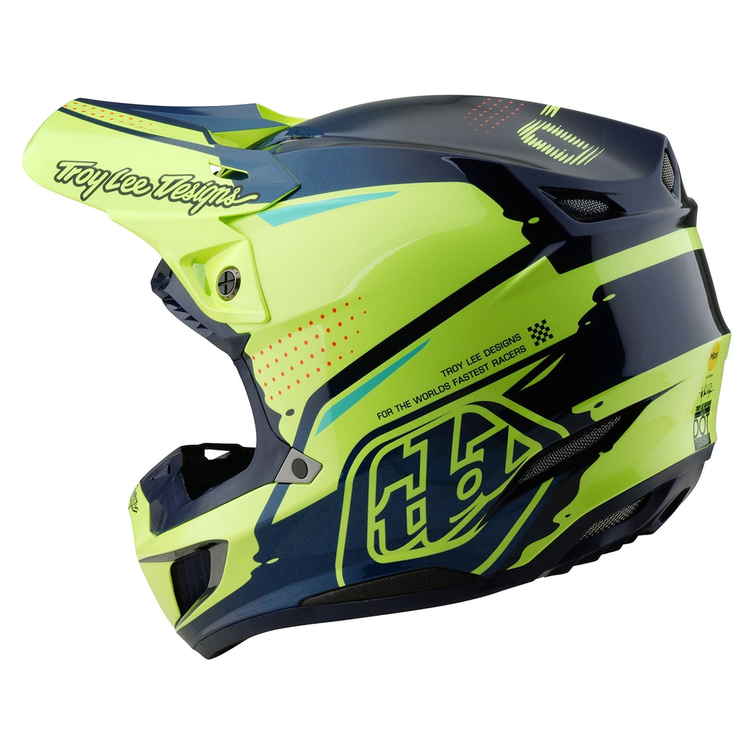 Casco TLD SE5 Composite MIPS Amarillo Drip: Protección Superior Todoterreno