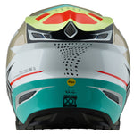 Casco Troy Lee Designs SE5 Composite MIPS Blanco Óptico Motocross Enduro Premium