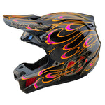 Casco Troy Lee Designs SE5 Composite MIPS Torched Negro/Gris para Motocross