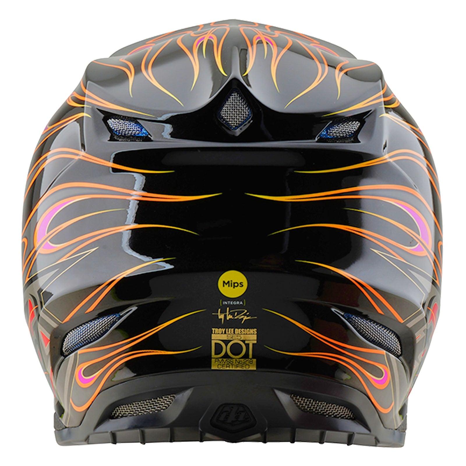 Casco Troy Lee Designs SE5 Composite MIPS Torched Negro/Gris para Motocross