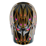 Casco Troy Lee Designs SE5 Composite MIPS Torched Negro/Gris para Motocross