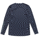 Maillot Ciclismo Troy Lee Designs Lilium Mujer Manga Larga Cuadros Negro/Gris