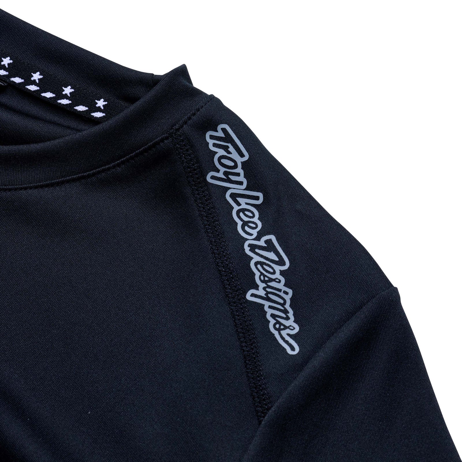 MAILLOT TROY LEE DESIGNS LILIUM NEGRO MONO MANGA CORTA MUJER SECADO RÁPIDO