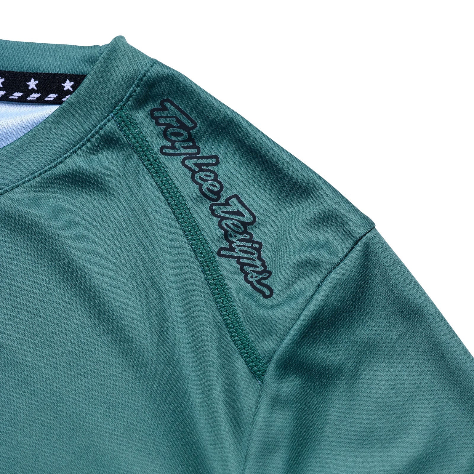 MAILLOT CICLISMO TLD LILIUM MUJER JADE MANGA CORTA ELÁSTICO TRANSPIRABLE ÓPTIMO